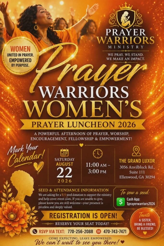 Prayer Warriors Women's Prayer Luncheon 2026
